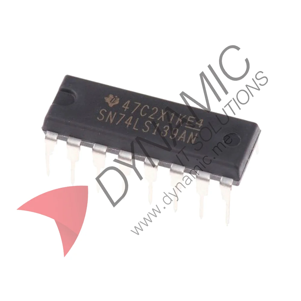 IC 74139 – Dual 2-to-4-line Decoder/Demultiplexer